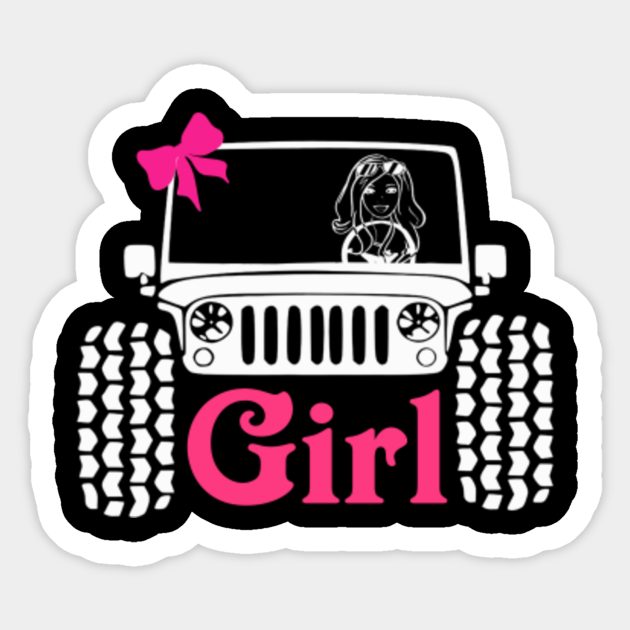 Jeep Girl Cute Jeep Ribbon Jeep Lover Jeep Women Jeep Lady Jeep Kid